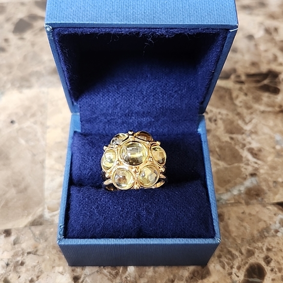 NEW 14k gold plated Temple St. Clair for Target Ring Limited Edition 2010 size 8 - Picture 7 of 7